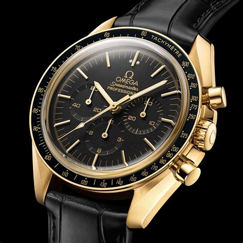 omega speedmaster chronograph gold|omega speedmaster chronograph review.